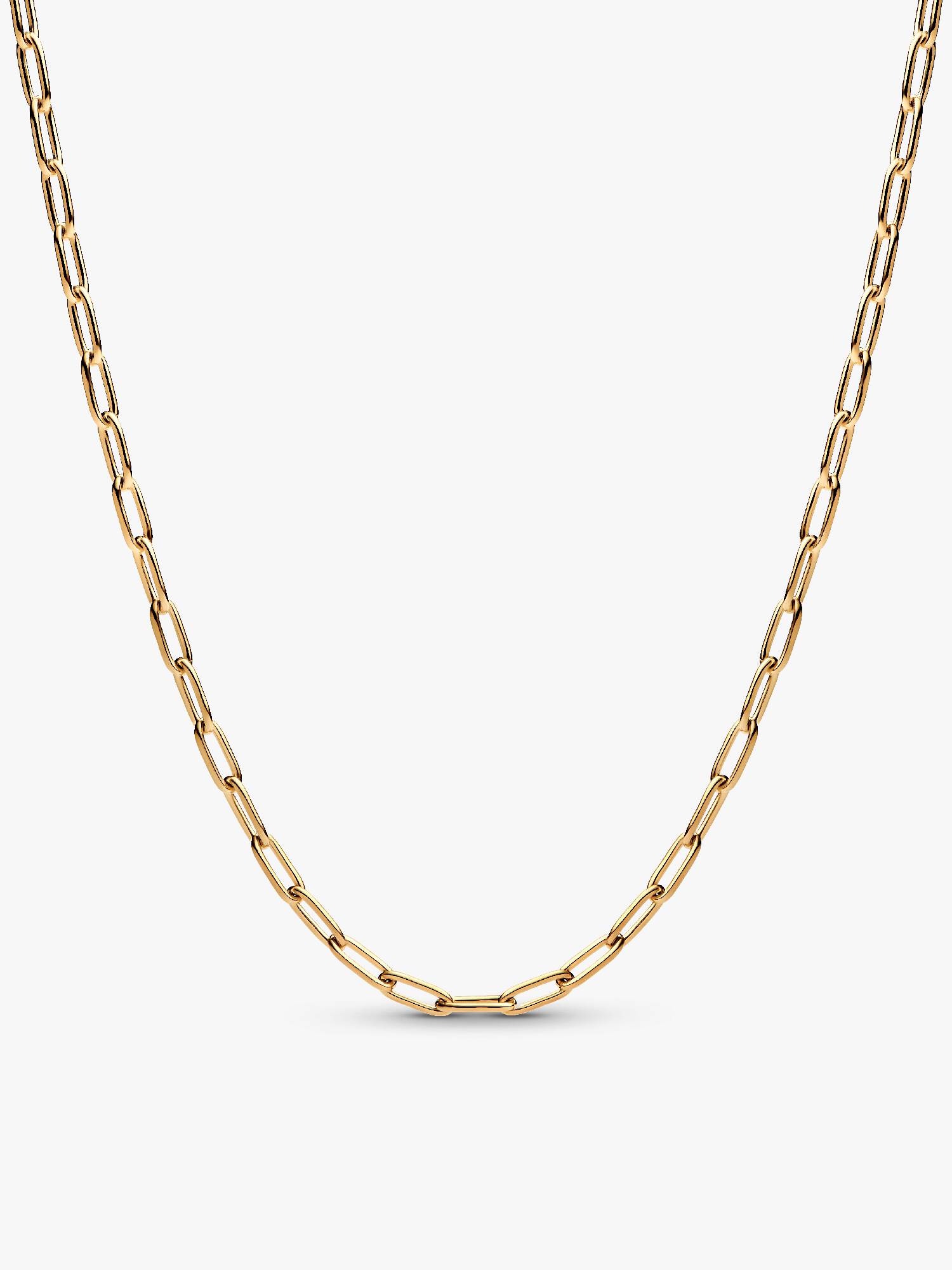Collar de cadena de eslabones alargados