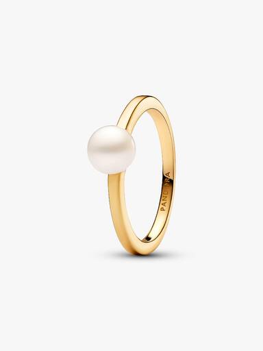 Anillo Perla Cultivada de Agua Dulce Tratada