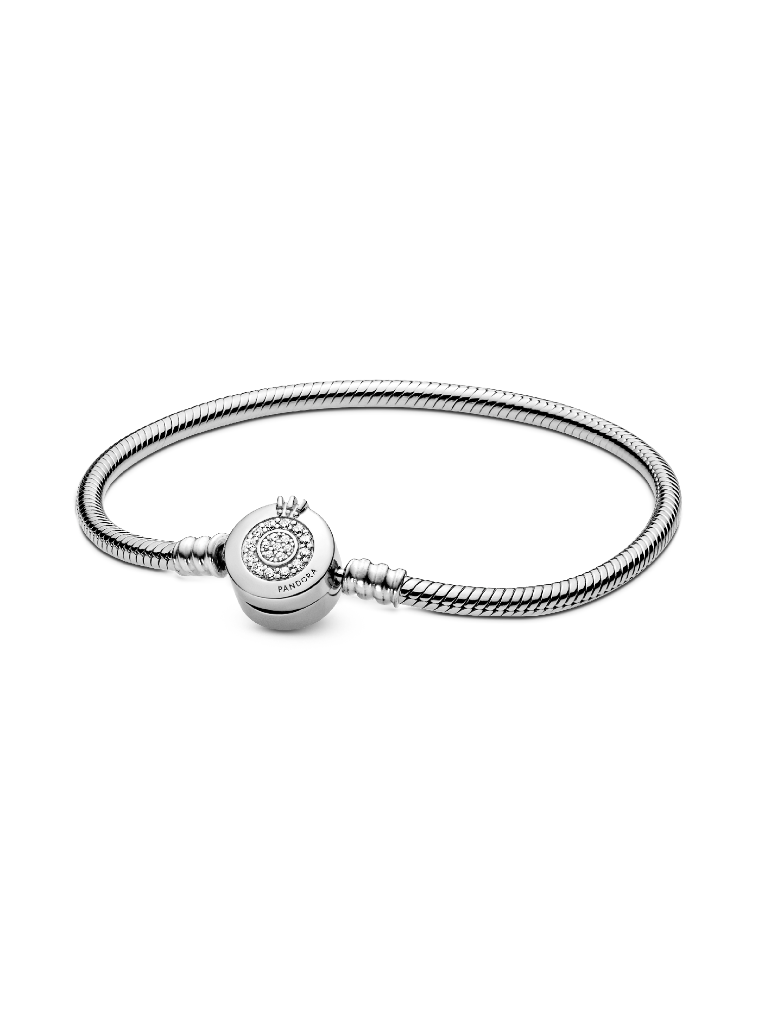Brazalete de cadena de serpiente Corona O resplandeciente