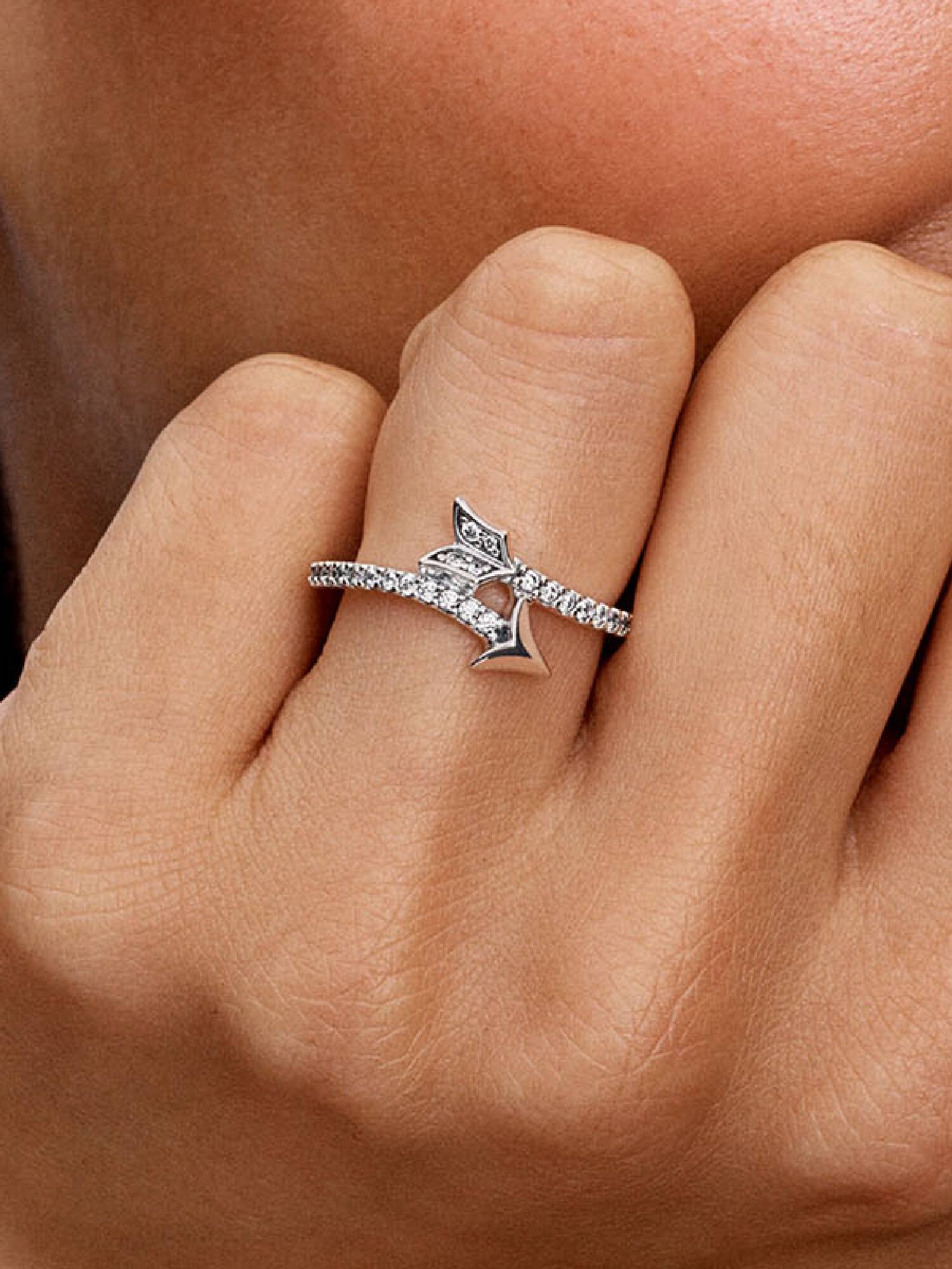 Anillo Flecha Brillante