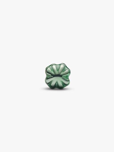 Mini charm Trébol verde