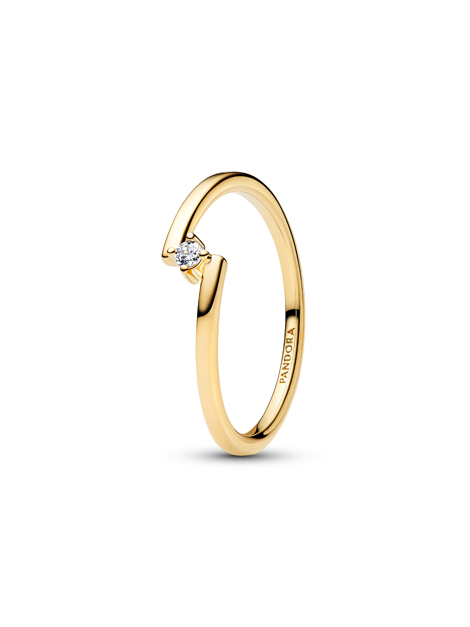 Anillo Solitario Dividido