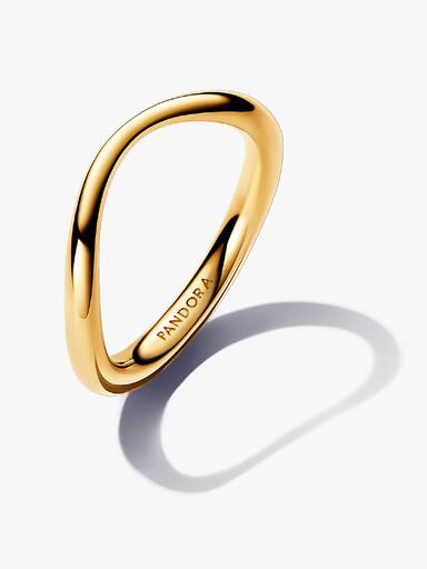 Anillo Banda Forma Orgánica