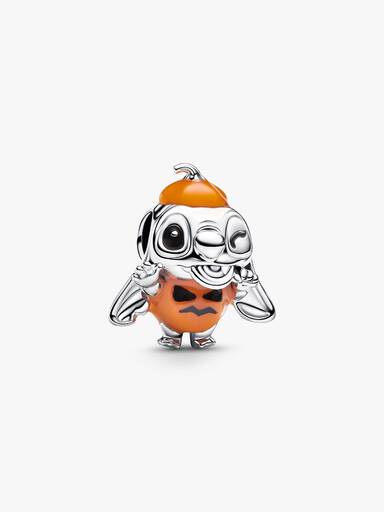 Charm Calabaza de Halloween de Stitch de Disney