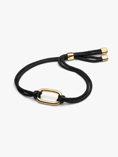 Brazalete de cadena de cuerda que se puede abrir