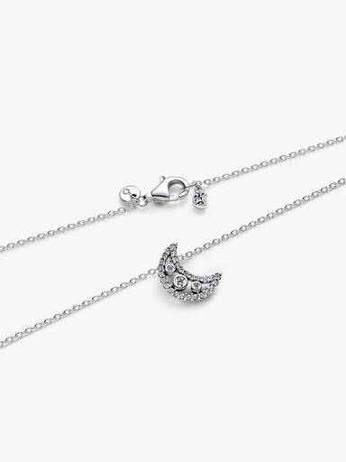 Collar con colgante Luna Creciente