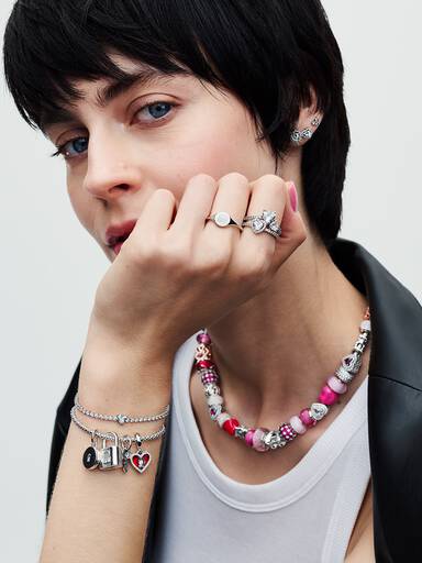 Brazalete Deslizante Cadena con Tachuelas
