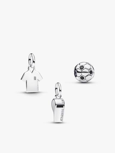 Set Sueños de Fútbol en Plata Esterlina