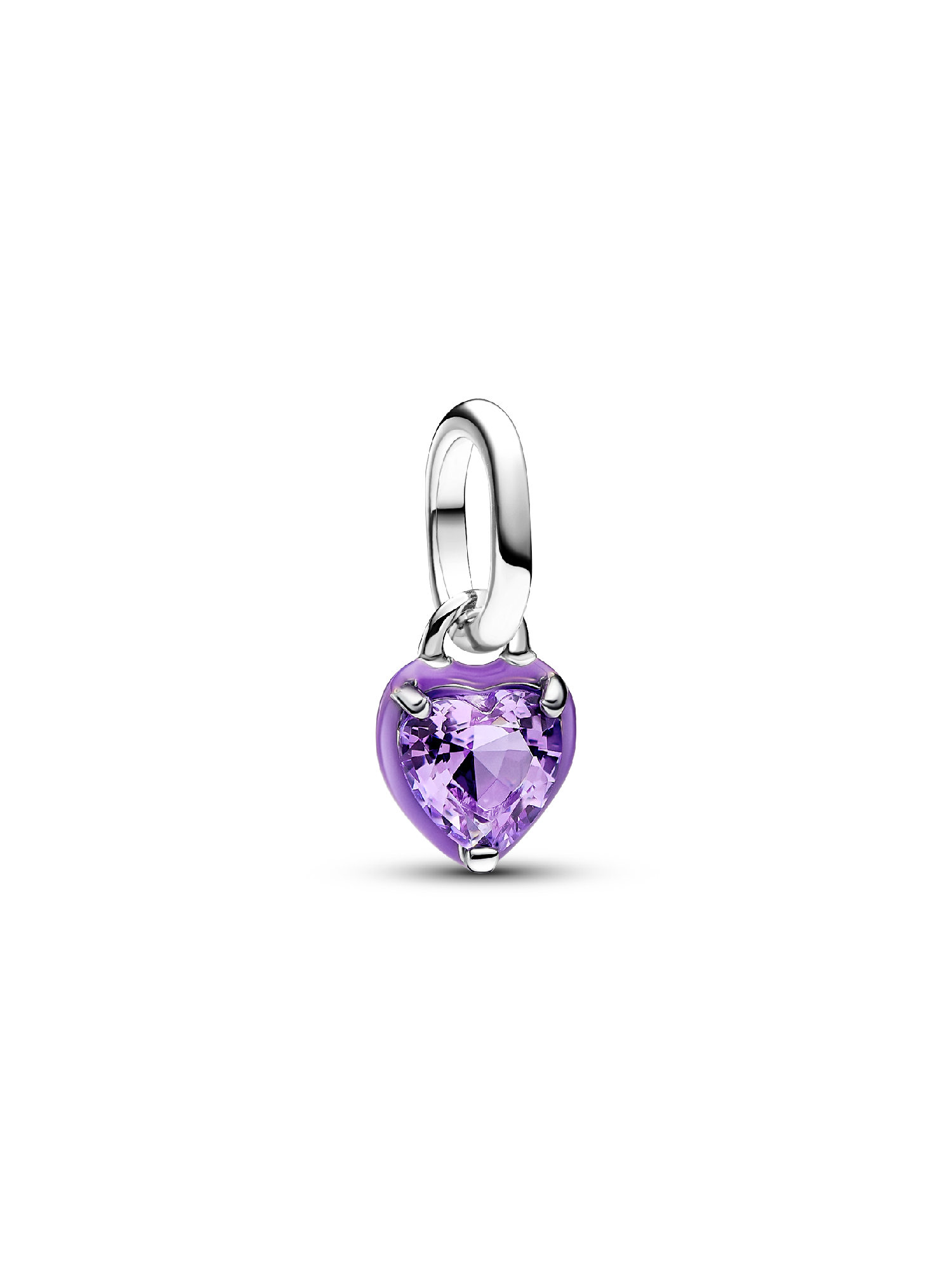 Charm Mini Colgante Corazón Chakra Púrpura Pandora ME
