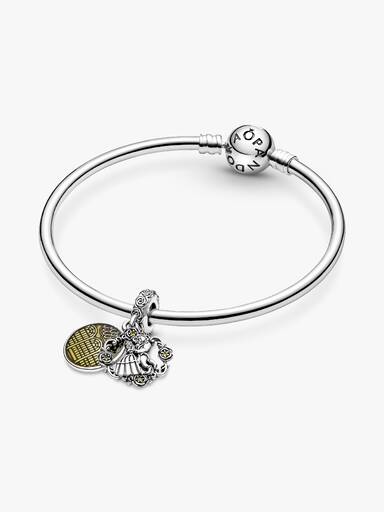 Charm colgante Baile de la Bella y la Bestia de Disney