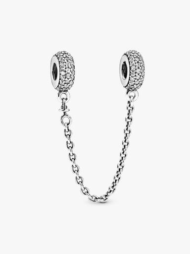 Cadena de seguridad Pavé reluciente