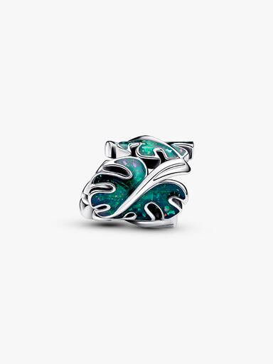 Charm Hojas de Monstera Verde