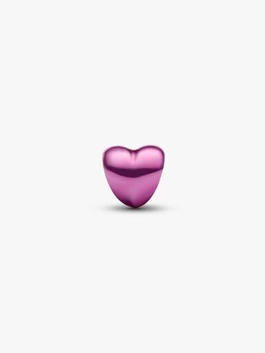 Mini Charm Corazón Rosado