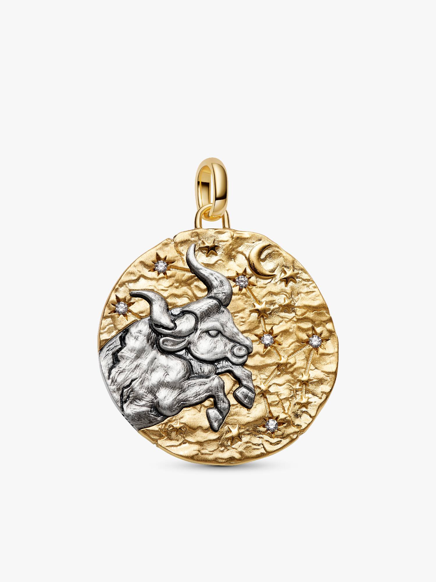 Charm Medallón grande Signo Zodical Tauro
