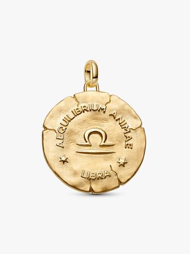 Charm Medallón grande Signo Zodical Libra