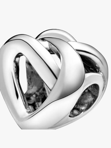 Charm Corazón anudado