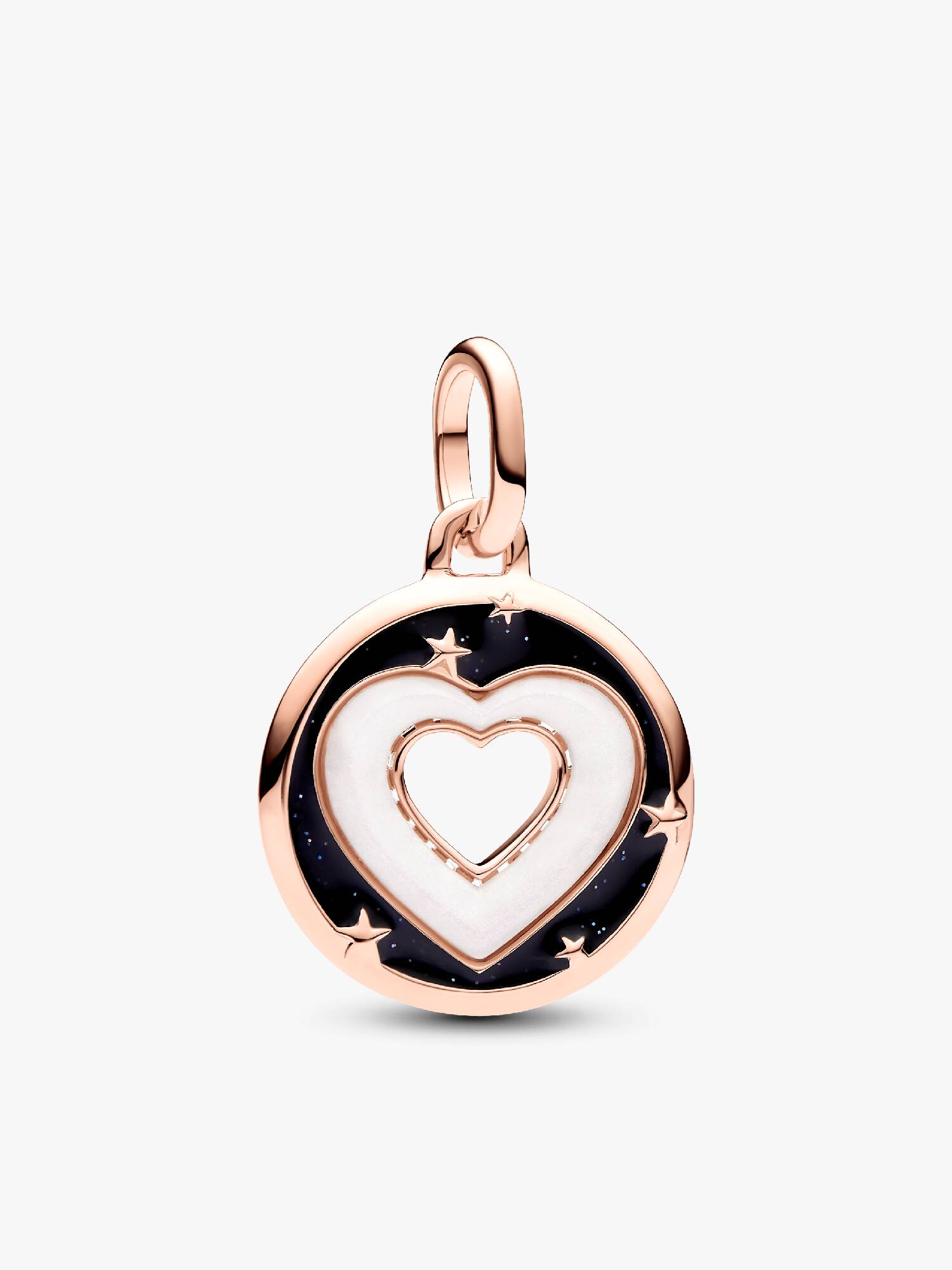 Charm Medallón Corazones Pandora ME