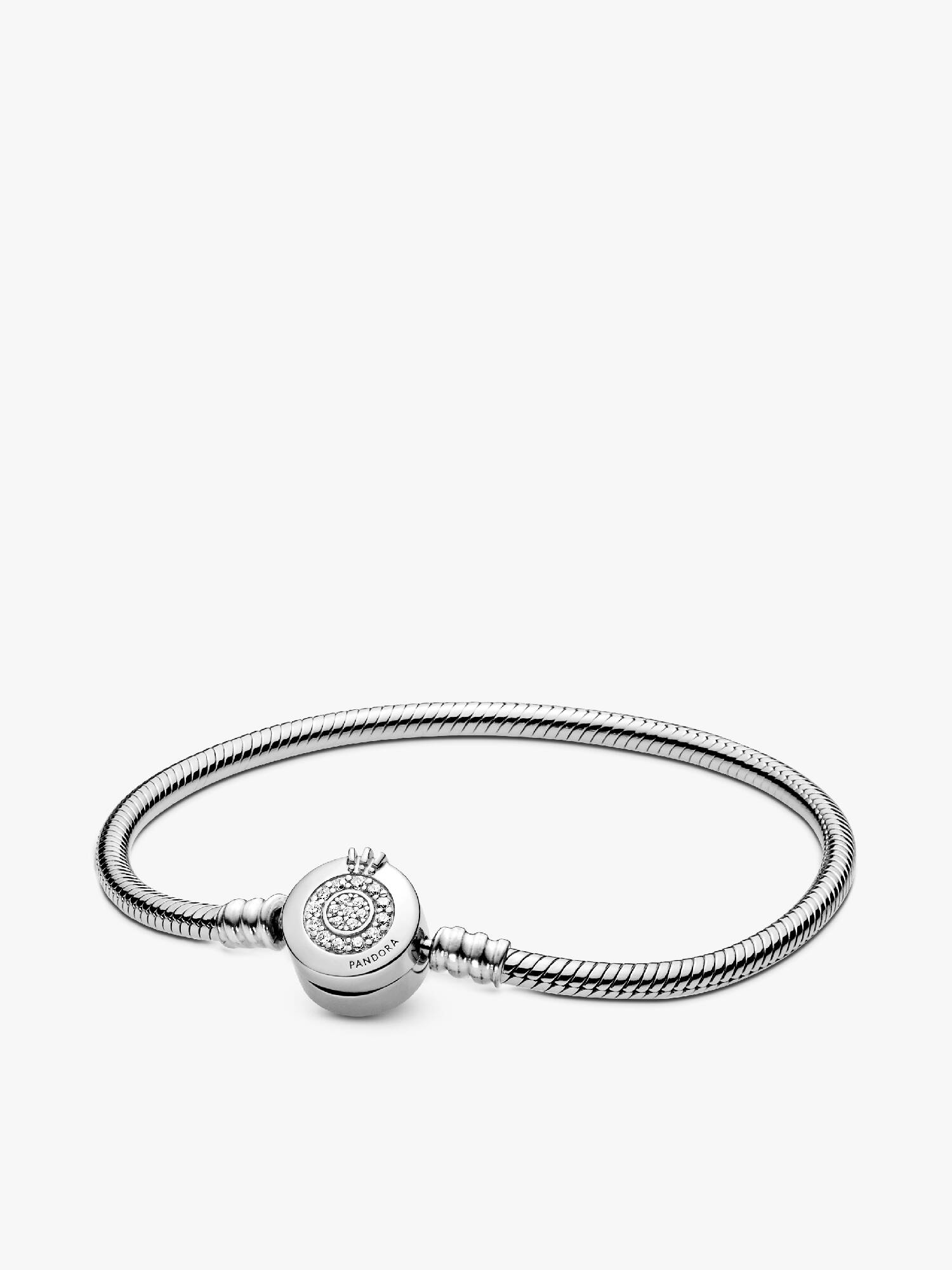 Brazalete de cadena de serpiente Corona O resplandeciente