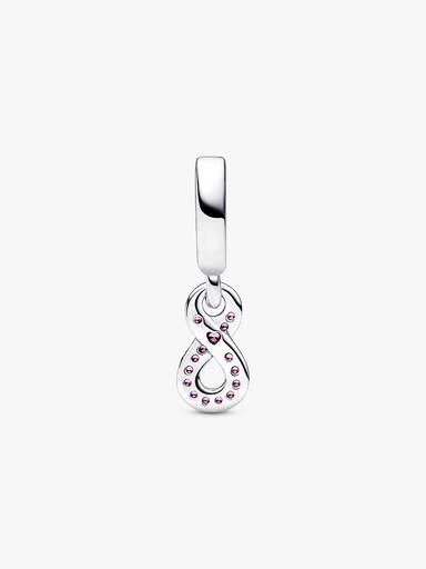 Charm colgante de Infinito resplandeciente