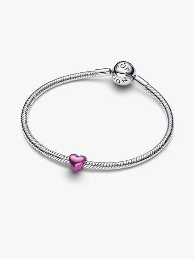 Mini Charm Corazón Rosado