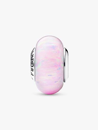 Charm rosa opalescente