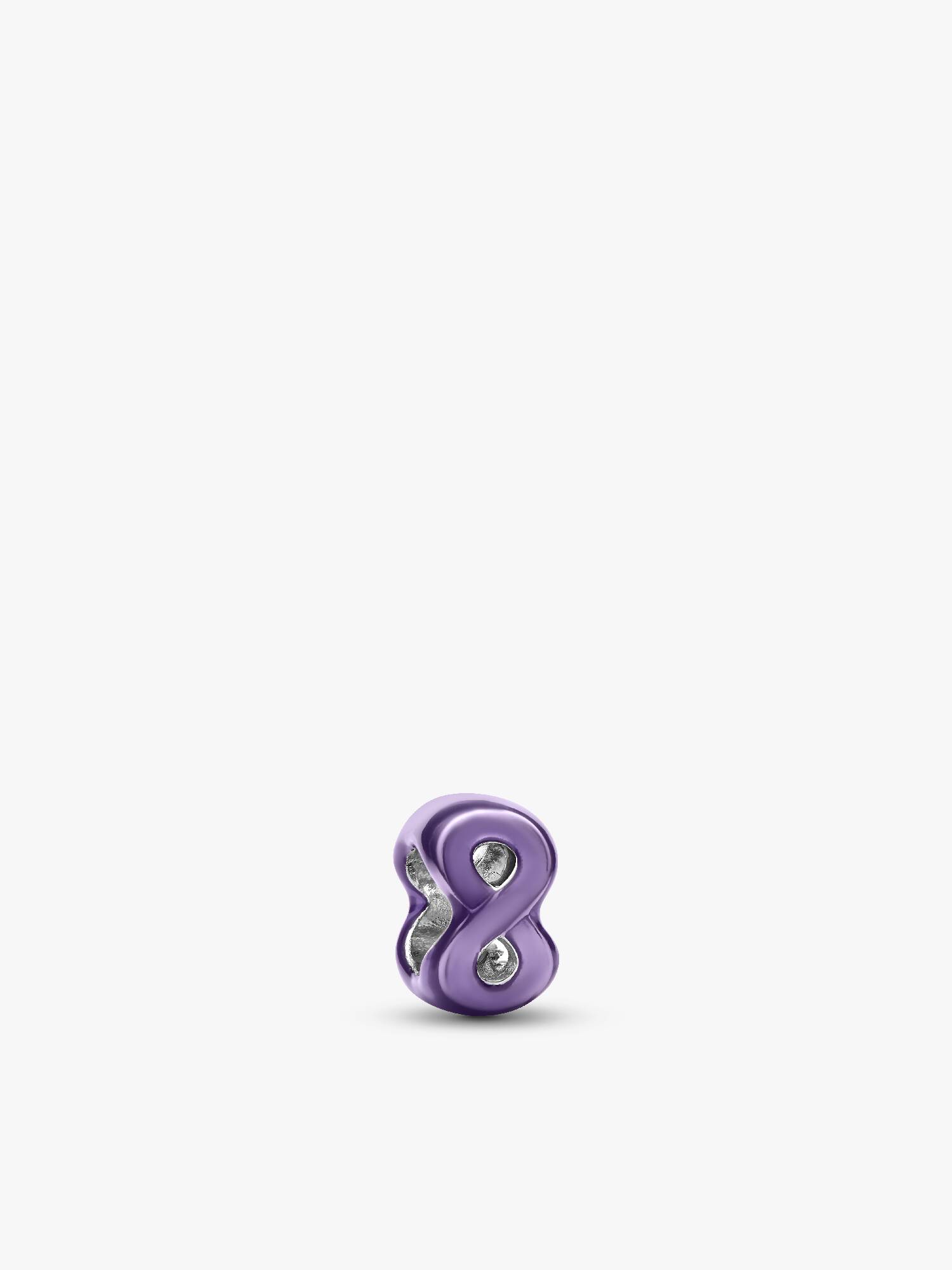 Mini Charm Infinito Púrpura