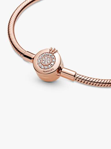 Brazalete de cadena de serpiente Corona O resplandeciente