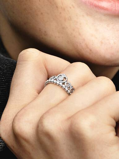 Anillo Tiara de princesa