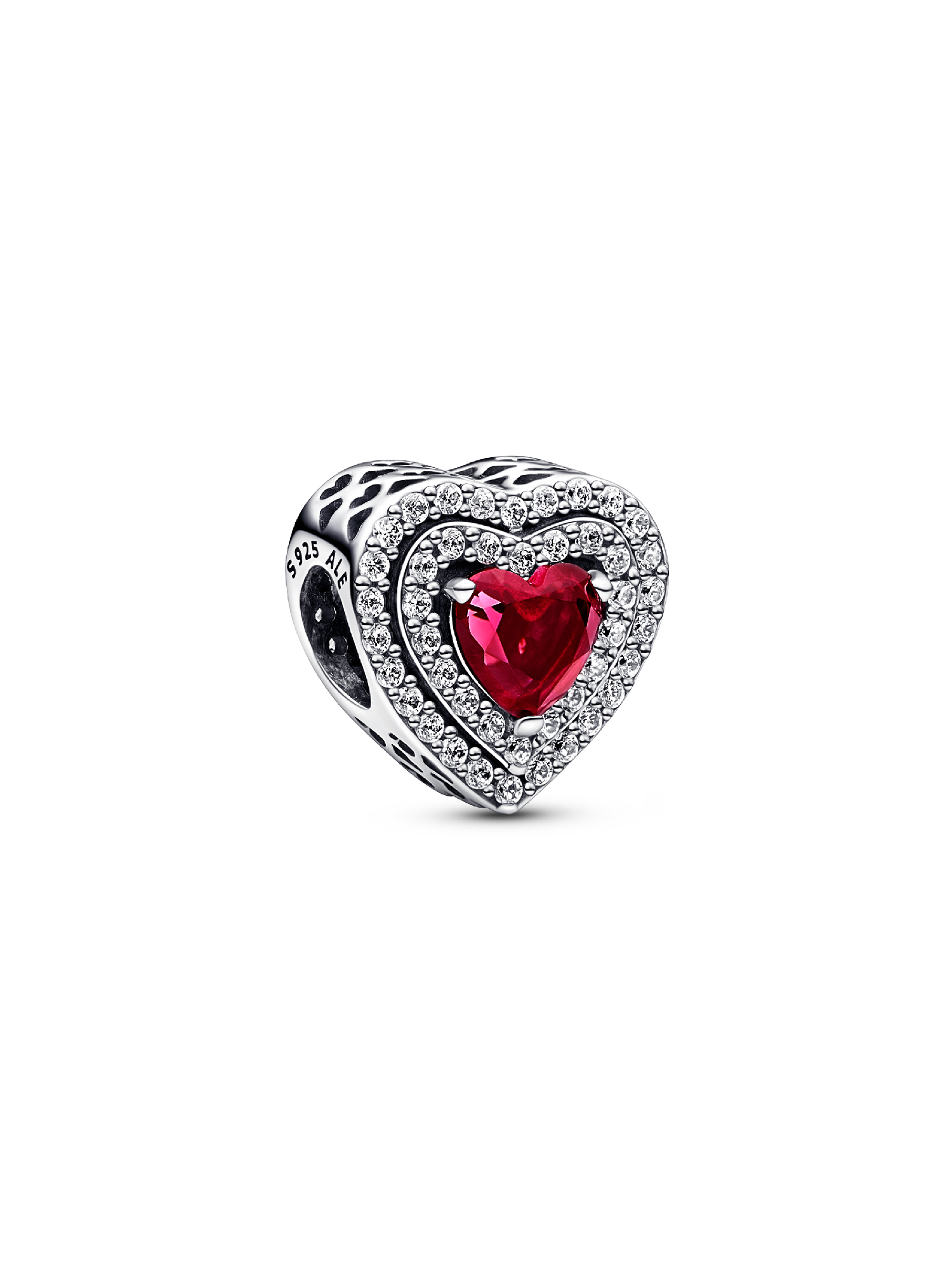 Charm Corazones relucientes en niveles