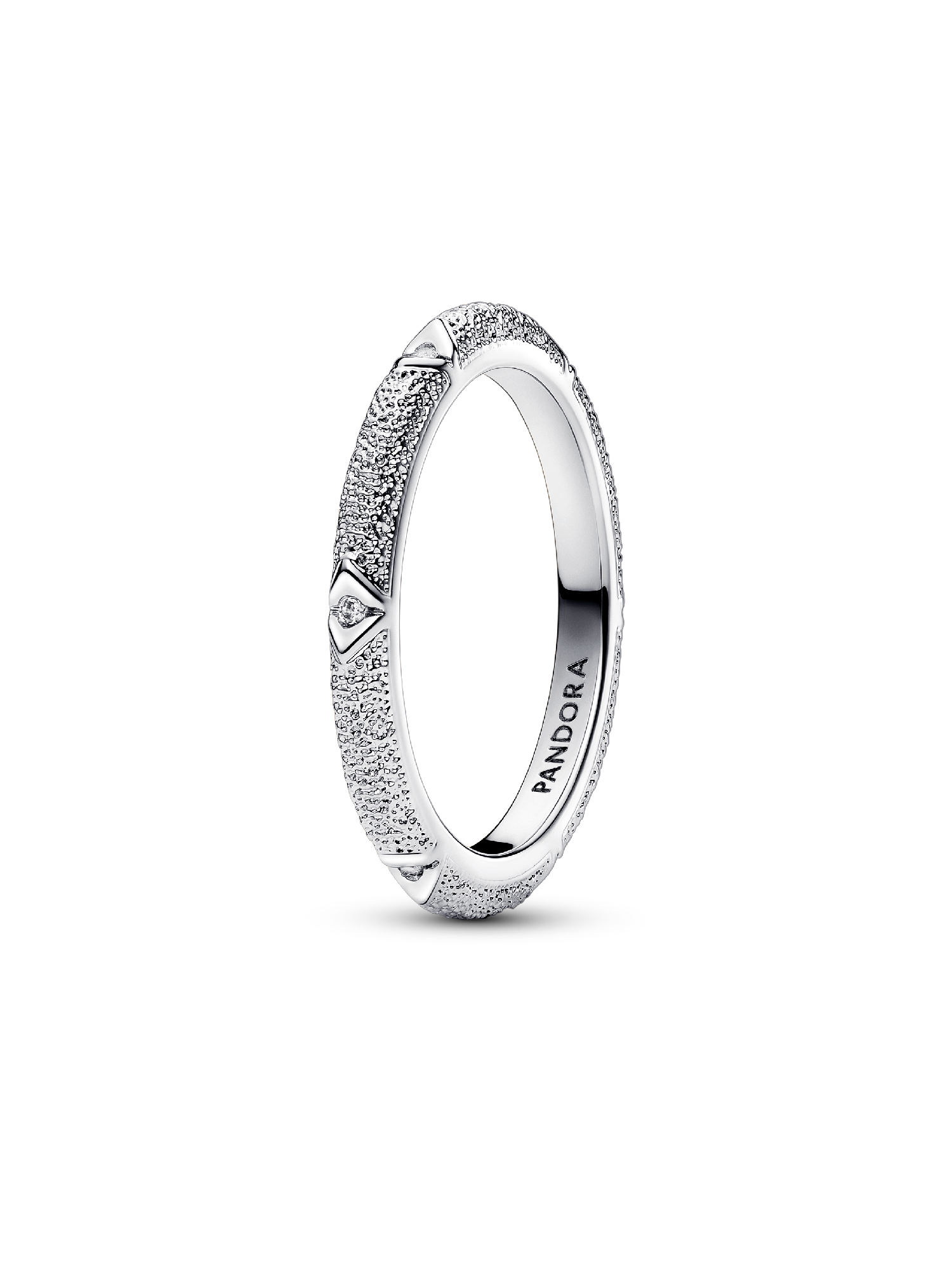 Anillo Textura y Gemas