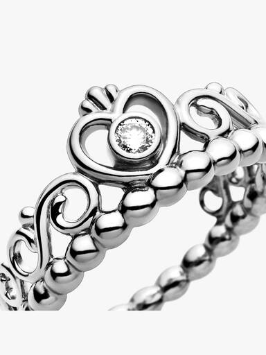 Anillo Tiara de princesa