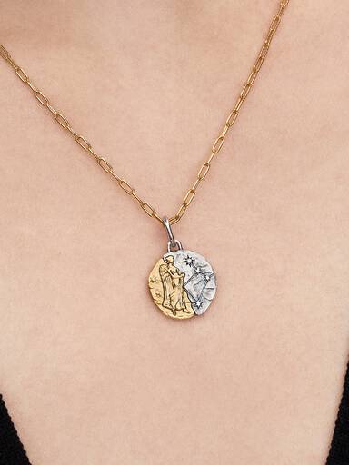 Charm Medallón Signo Zodiacal Virgo