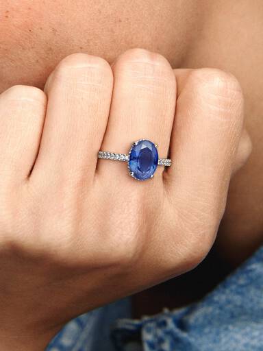Anillo Halo de impacto reluciente