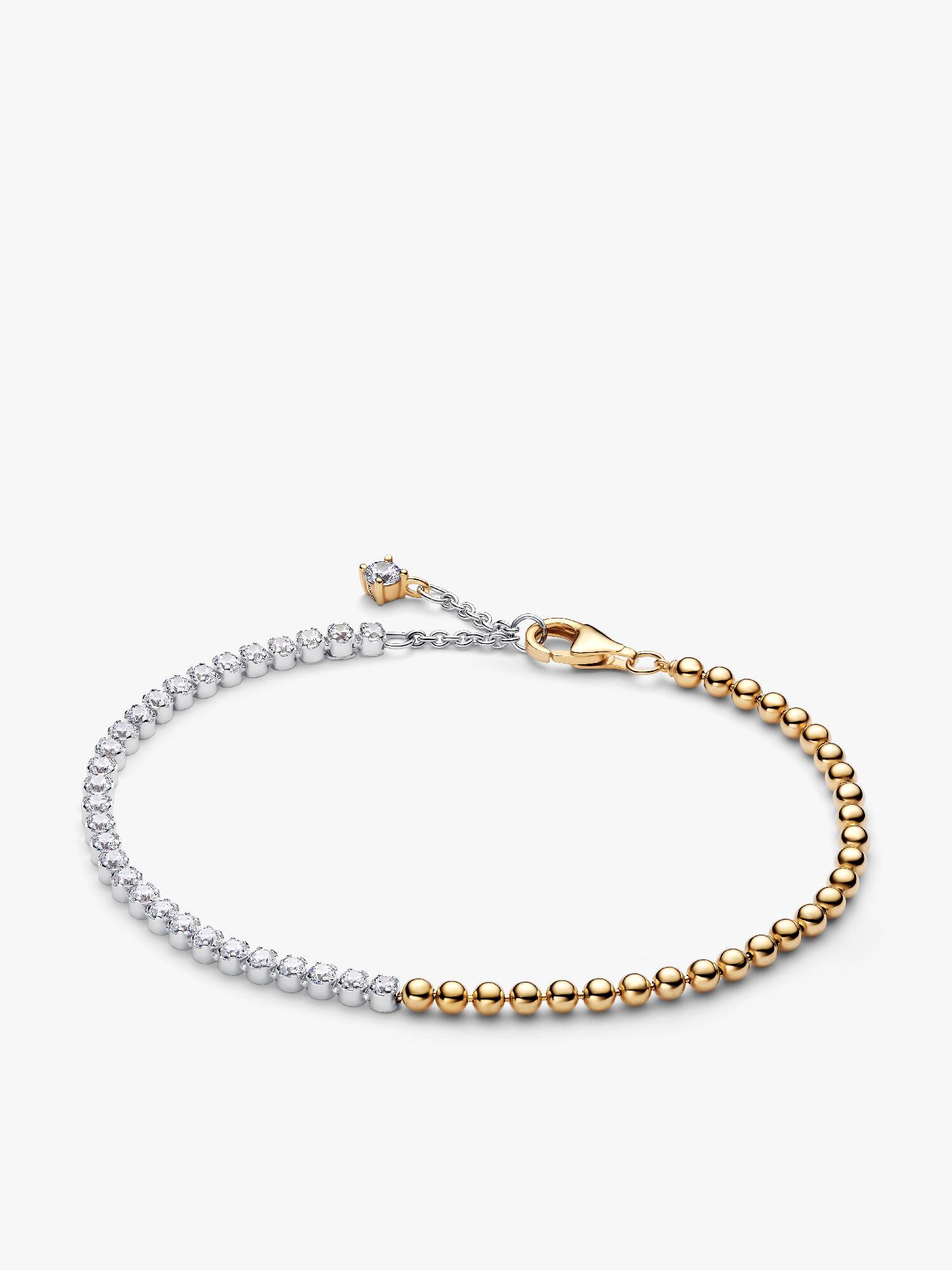 Brazalete de tenis con cuentas
