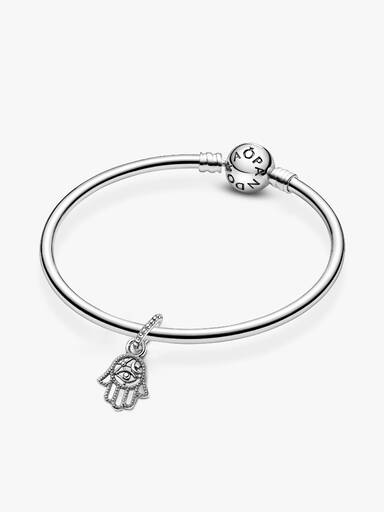 Charm colgante Mano Hamsa protectora