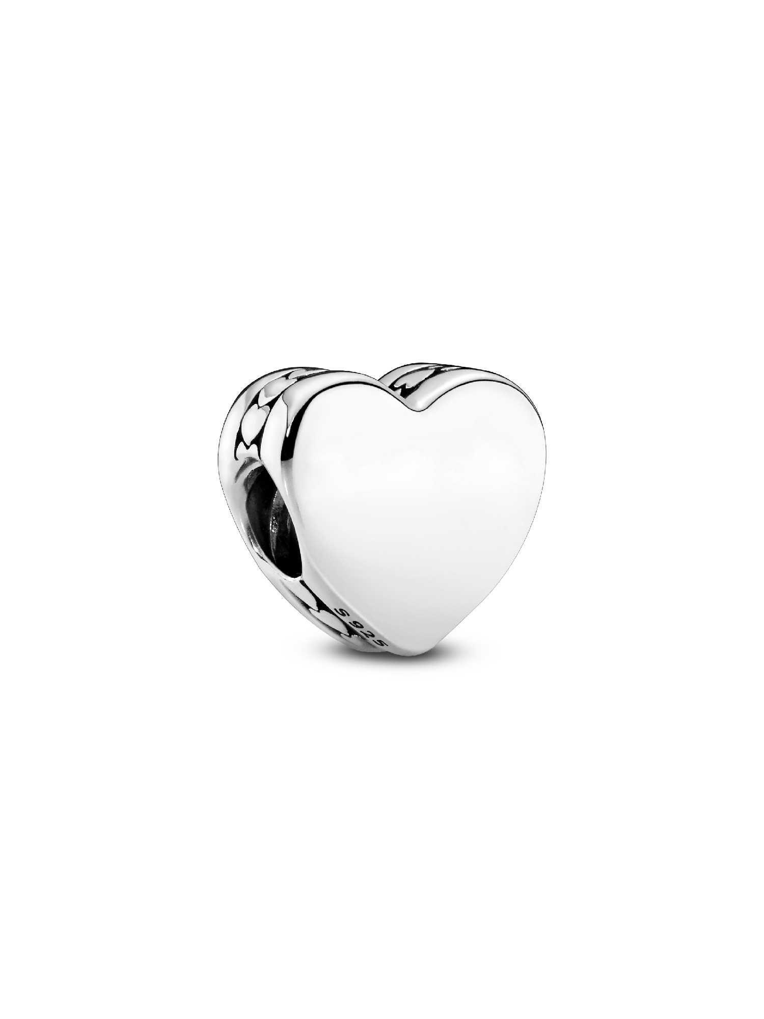 Charm corazón grabable