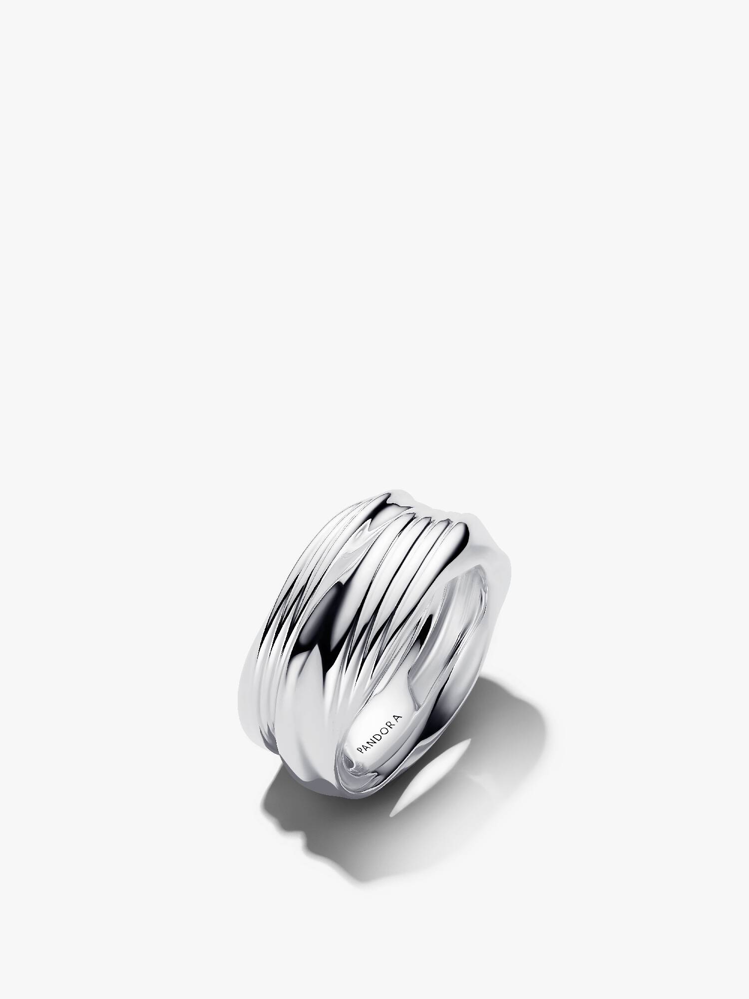 Anillo trenzado doble