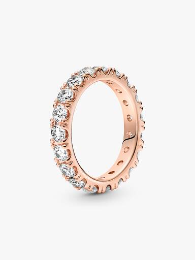 Anillo Eternidad hilera reluciente