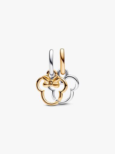 Disney, Charm colgante divisible Amor de Mickey Mouse y Minnie Mouse