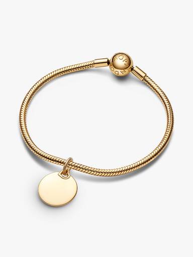 Charm colgante Placa redonda grabable