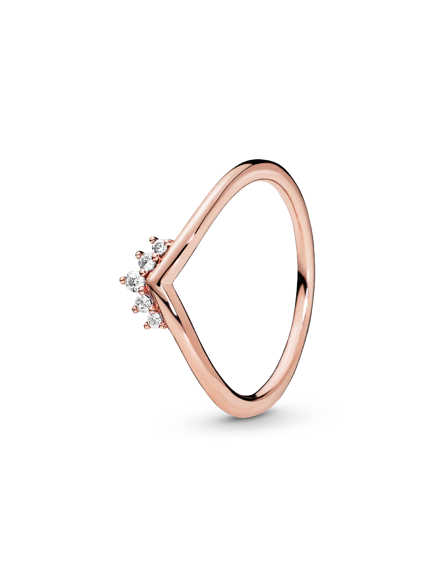Anillo Hueso de los deseos con tiara
