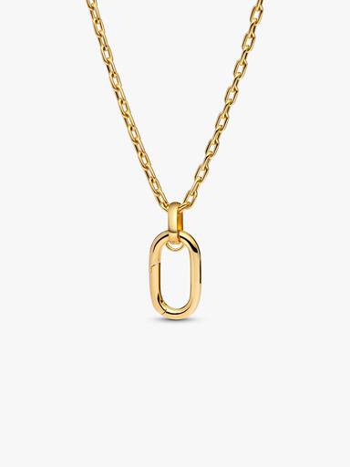 Collar de cadena de eslabones grandes que se pueden abrir