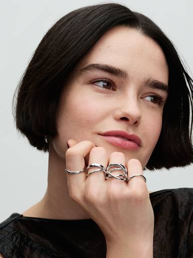 Anillo Infinito Forma Orgánica