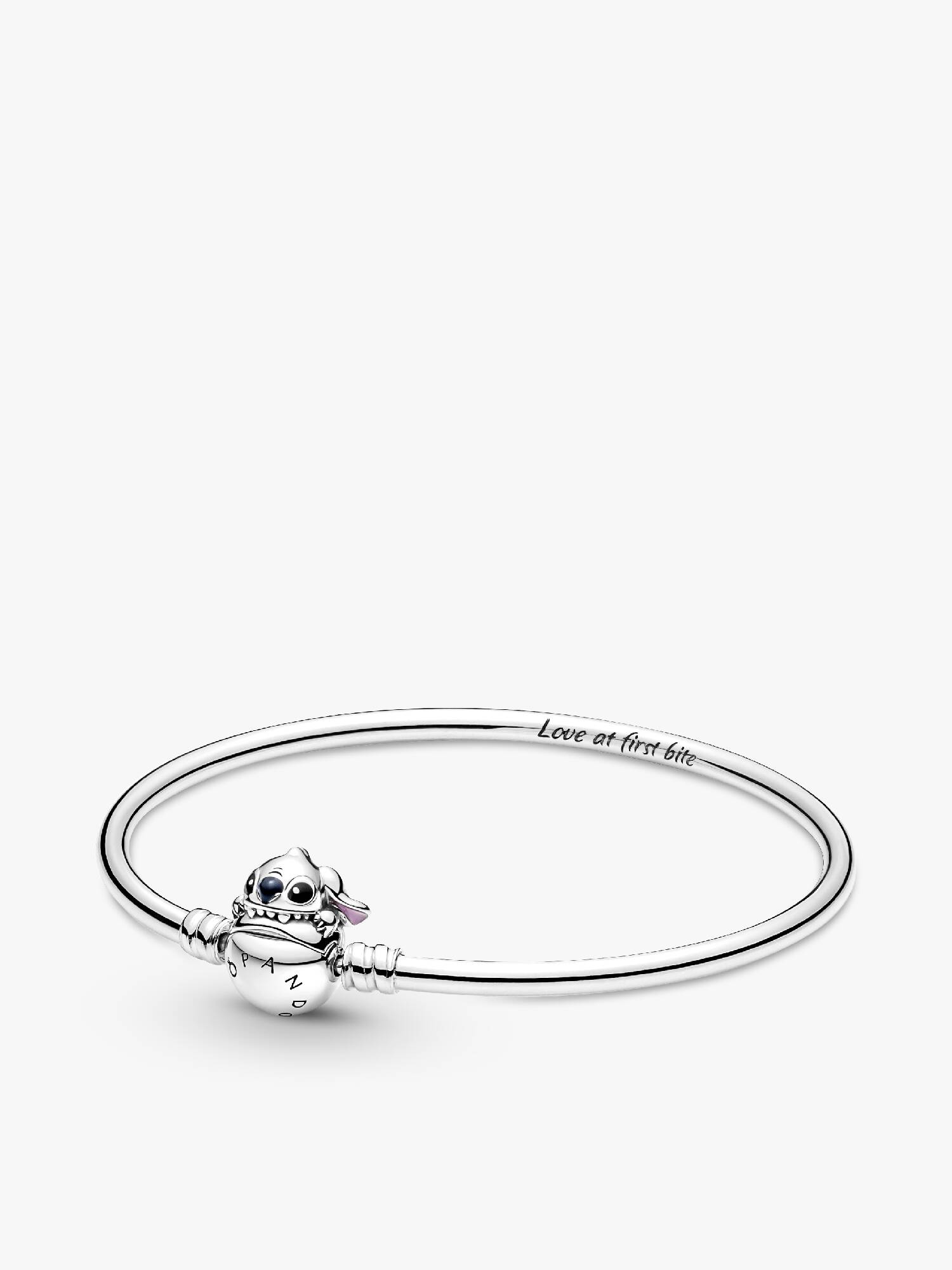 Brazalete rígido con cierre Mordida de Stitch de Disney Pandora Moments