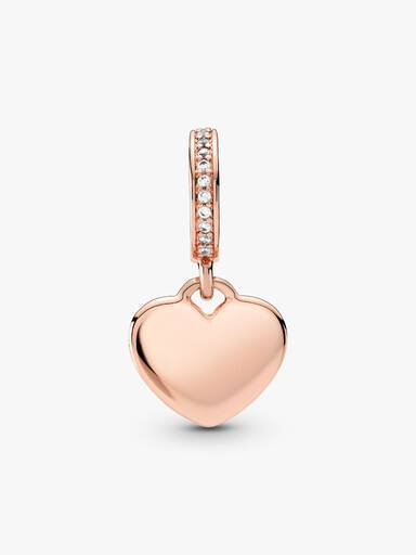 Charm colgante Corazón grabable