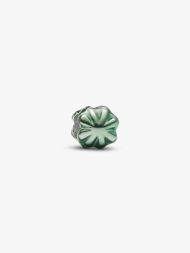 Mini charm Trébol verde