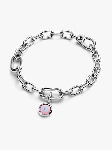 Charm Mini Colgante Grabable Mal de Ojo de Cristal Murano