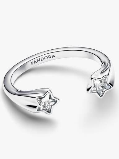 Anillo Abierto Estrellas Fugaces