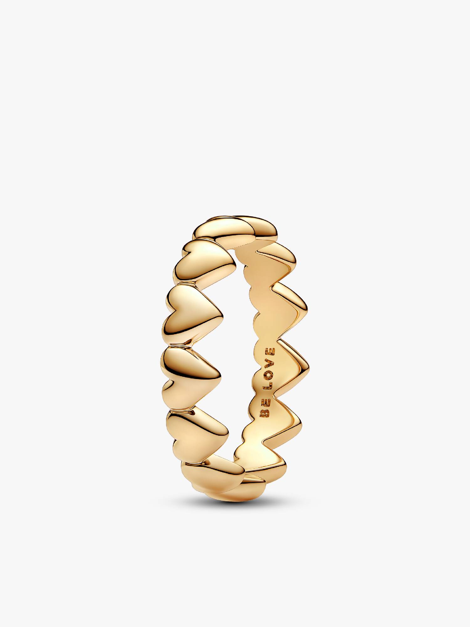 Anillo Fila de Corazones