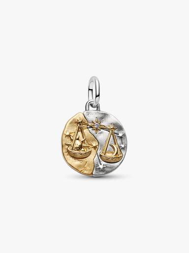 Charm Medallón del Signo Zodiacal Libra